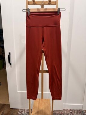 lululemon athletica High-Rise Align Autumn  Rust  Leggings